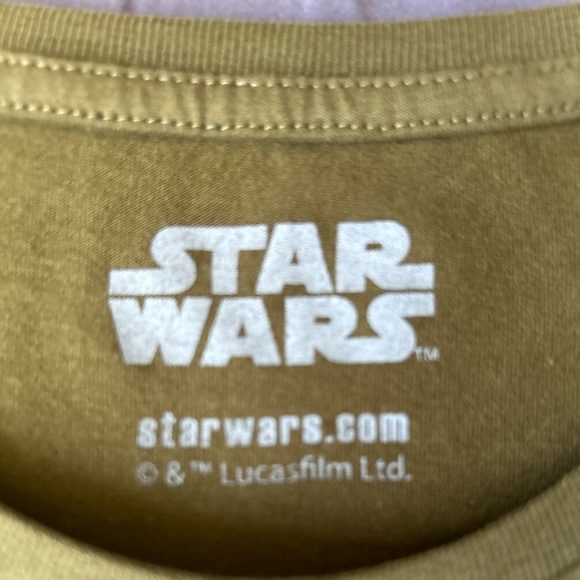 *4/$20* Star Wars tee shirt army green medium - Picture 3 of 5